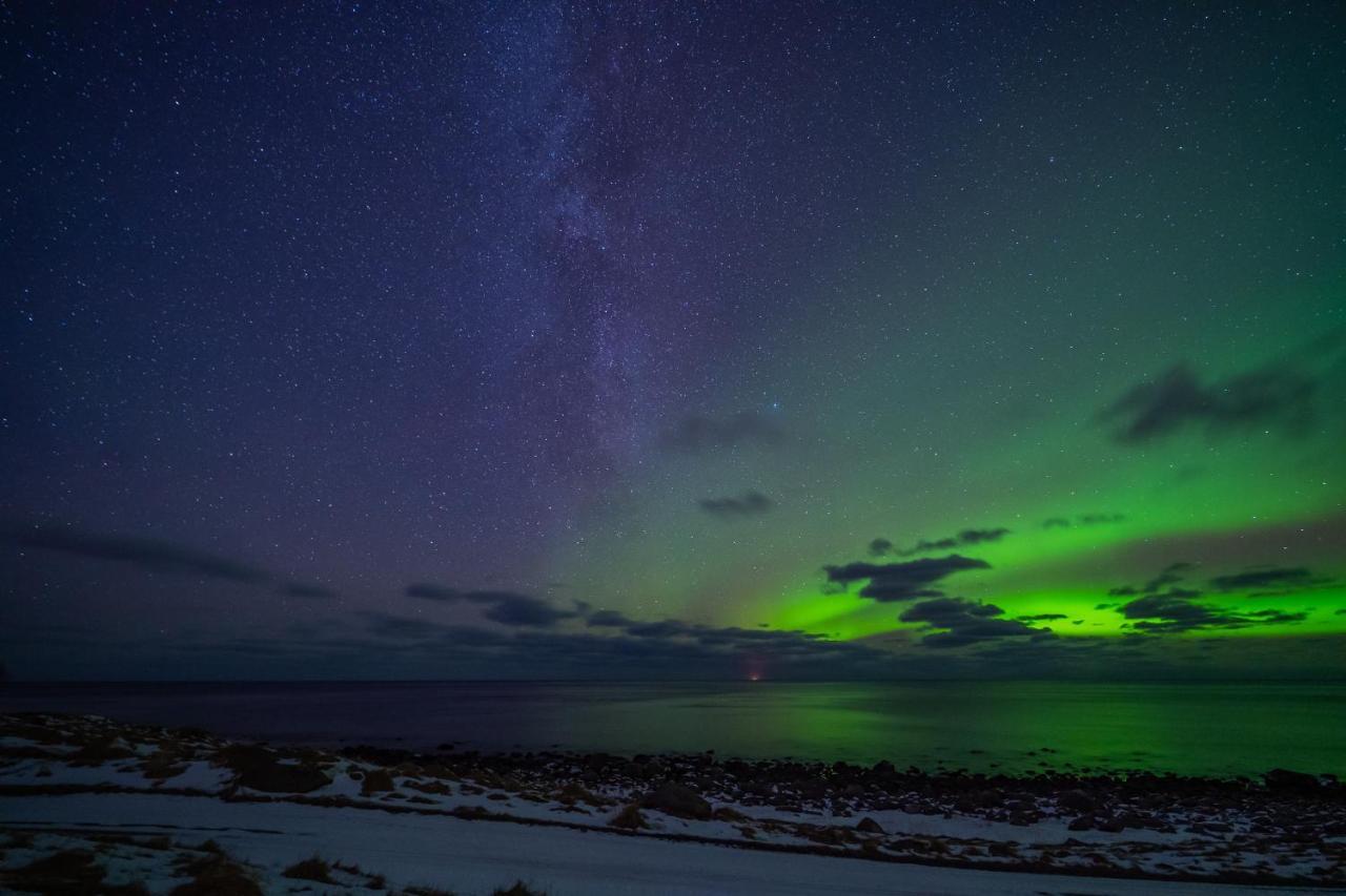 Feriehus Med Flott Havutsikt Ved Hauklandstranden Leknes Extérieur photo