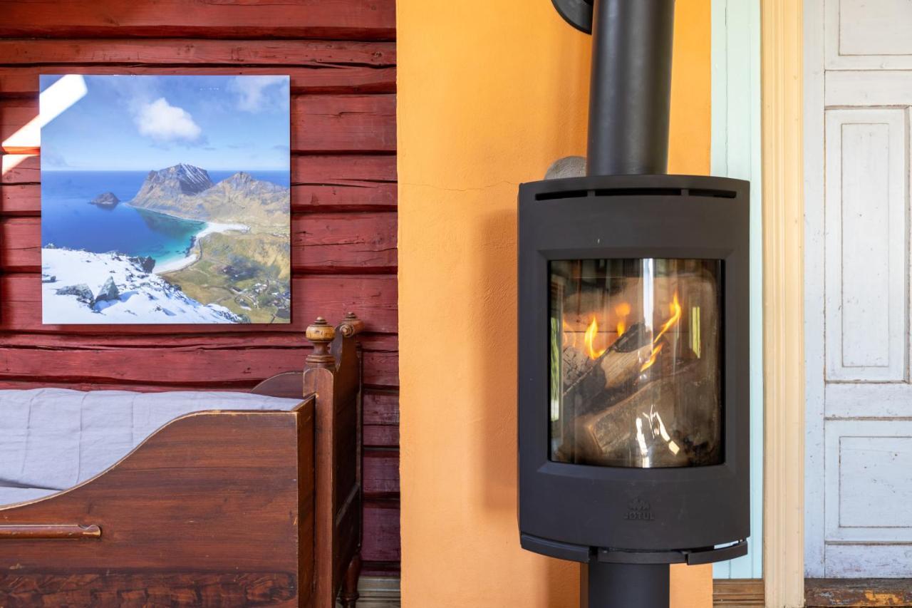 Feriehus Med Flott Havutsikt Ved Hauklandstranden Leknes Extérieur photo