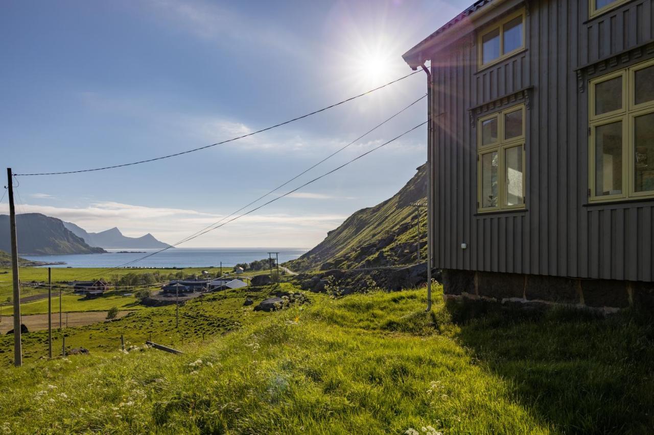 Feriehus Med Flott Havutsikt Ved Hauklandstranden Leknes Extérieur photo