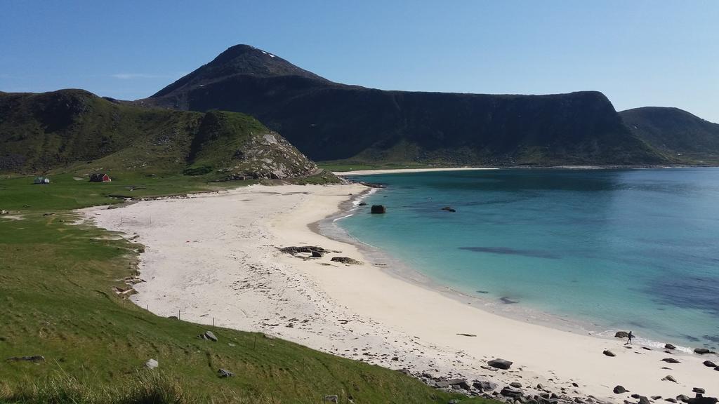 Feriehus Med Flott Havutsikt Ved Hauklandstranden Leknes Extérieur photo